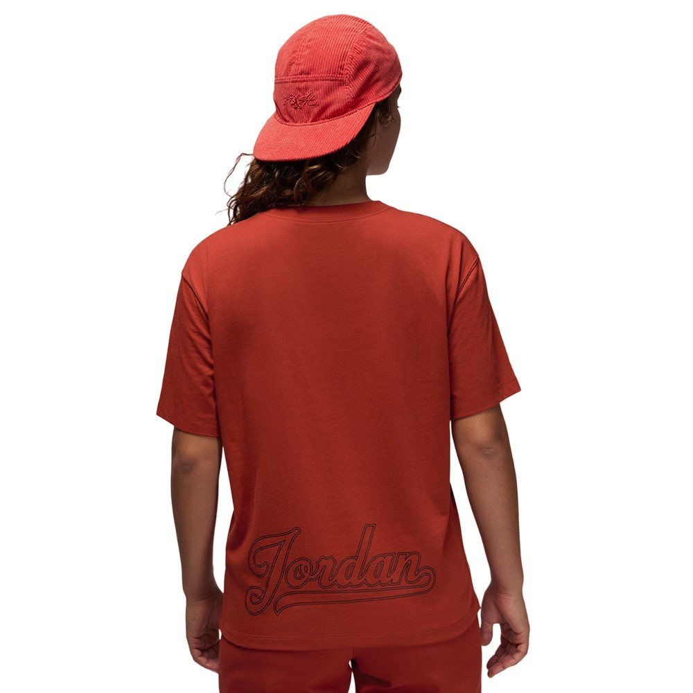 Баскетбольная женская футболка Jordan Red T-shirt