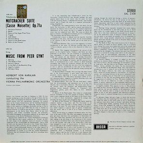 Tchaikovsky, Grieg, Herbert von Karajan, Vienna Philarmonic / Tchaikovsky: Nutcracker Suite - Grieg: Peer Gynt Music (LP)
