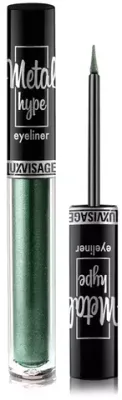 Сияющая цветная подводка для глаз LuxVisage Metal Hype Eyeliner - 04 Indian Emerald