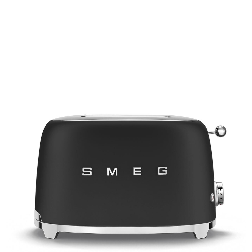 Тостер Smeg TSF01BLMEU, черный матовый