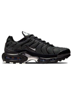 Nike Air Max Plus Black Suede Silver