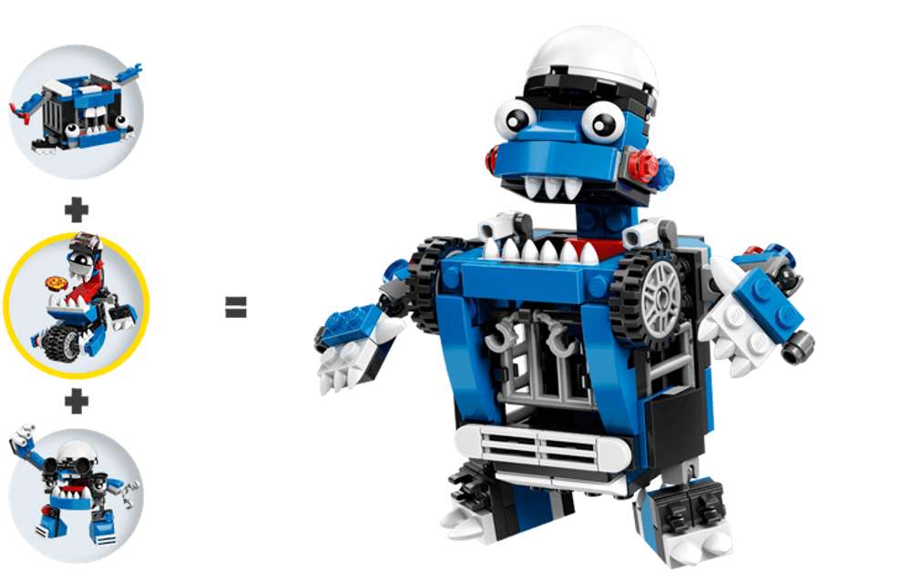 LEGO Mixels: Тикетц 41556 — Tiketz — Лего Миксели