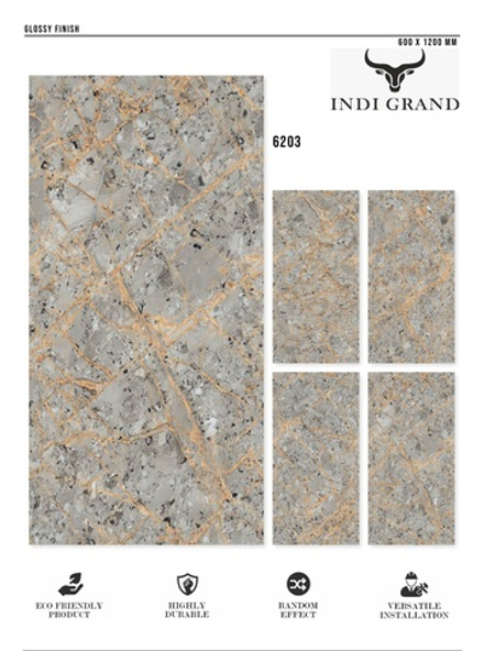 Керамогранит glossy №3 60х120, 6203
