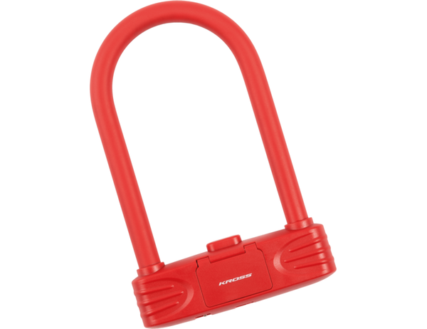 Велозамок Kross U-Замок KZU 250 (146mm красный)