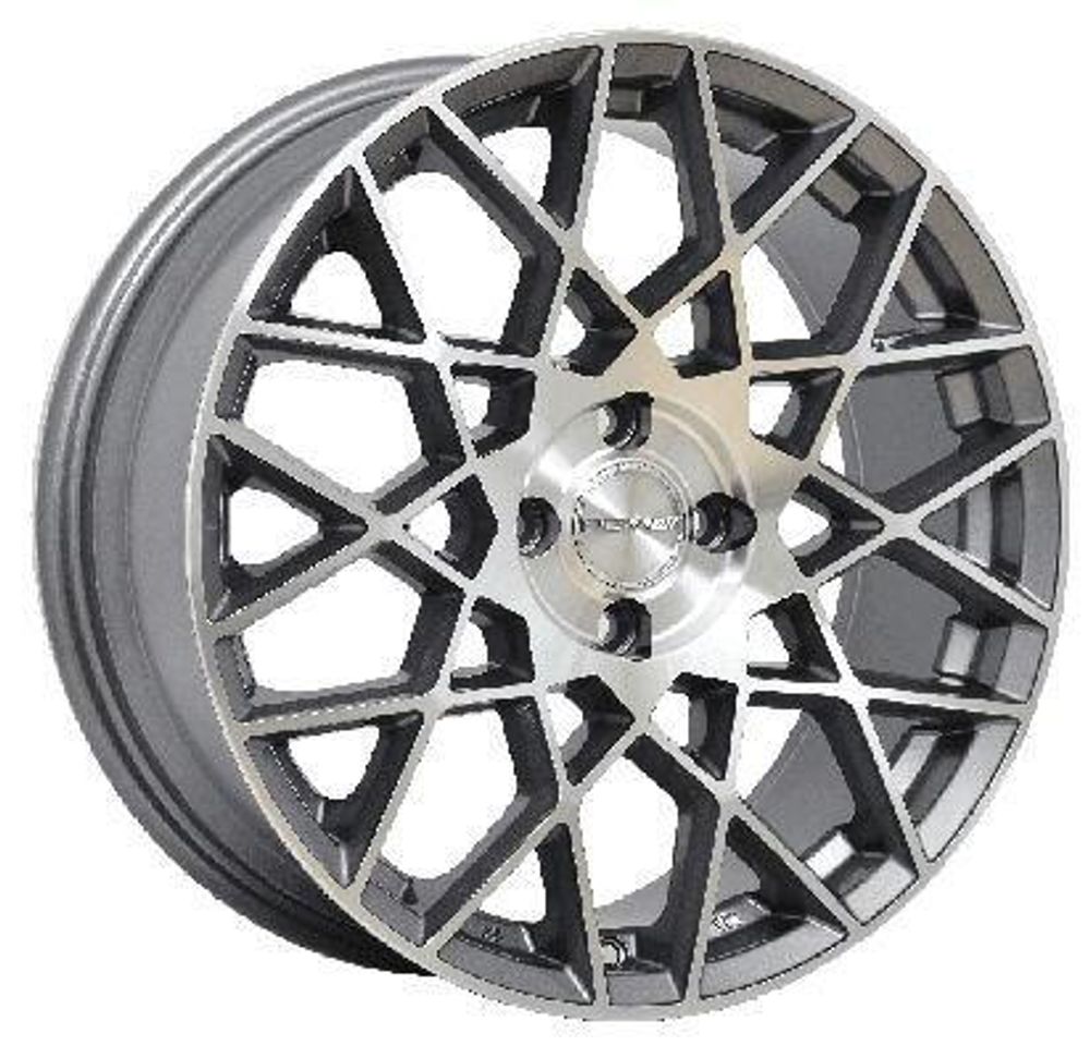 PDW Velocity 7x16 4x100 ET 40 Dia 60.1 (silver)