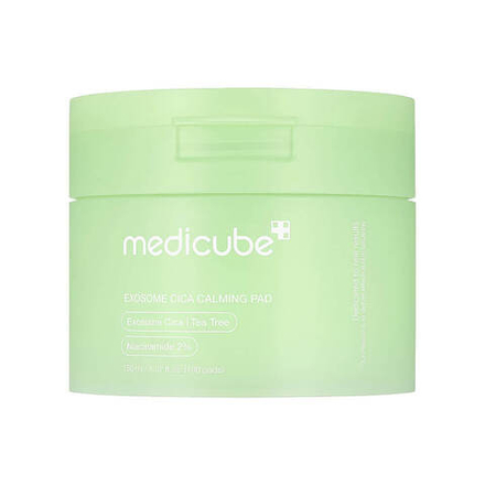 Успокаивающие тонер-пэды с центеллой medicube Exosome Cica Calming Pad, 100шт
