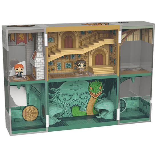 Набор Funko Bitty POP! Bitty Box Harry Potter Hogwarts Castle +2 Bitty POP! Harry Potter w/Chocolate Frog, Ron Weasley w/Howler 85533