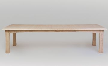 Стол Турин-М (дуб/тон 102 слоновая кость с патиной)