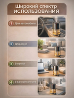 Ароматизатор для автомобиля автоматический 160мл., беспроводной. ВАНИЛЬ