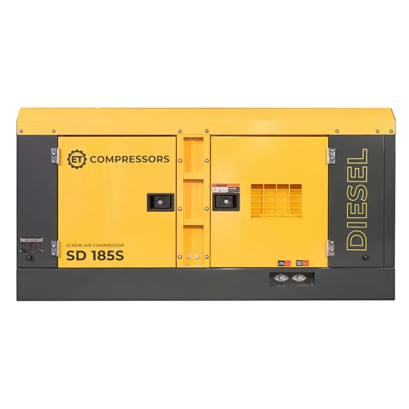 Дизельный компрессор ET SD-185S-7 на раме