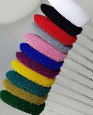 Декор бархат цветной (12 цветов)