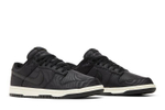 Кроссовки Nike Dunk Low Black Canvas