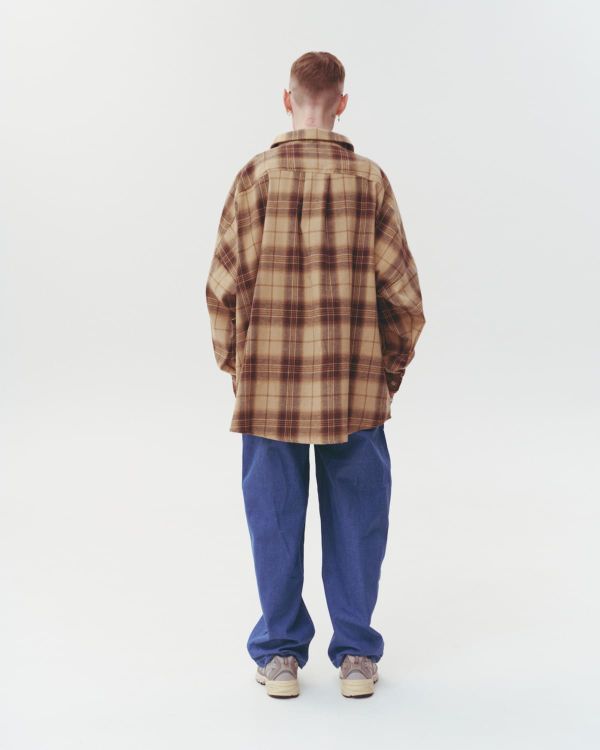 Рубашка Cowboy Shirt бежевая - фото 4