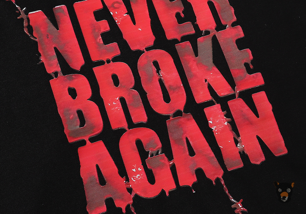 Футболка Vlone x Never Broke Again "Haunted"