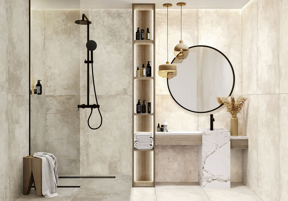 Alma Ceramica Cemento GFA114CMT40R 57x114