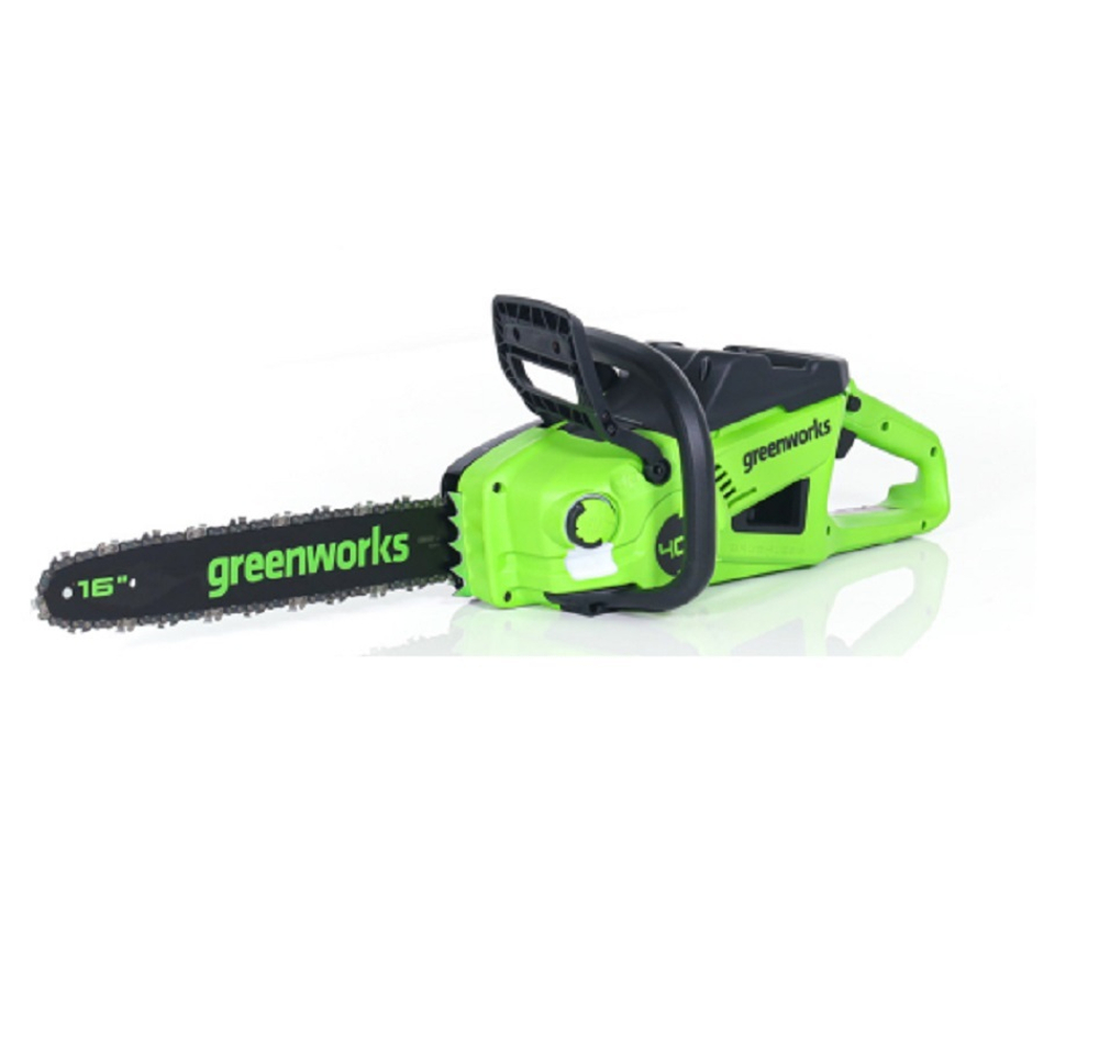 Цепная пила аккумуляторная Greenworks Арт. 2008807,  40 см, 2000 Вт, бесщеточная,   без АКБ И ЗУ