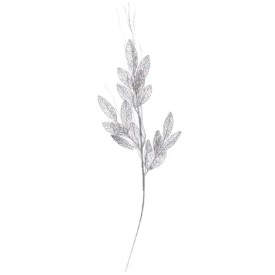 Ветка декоративная «Лесная сказка» 75 см, Серебро