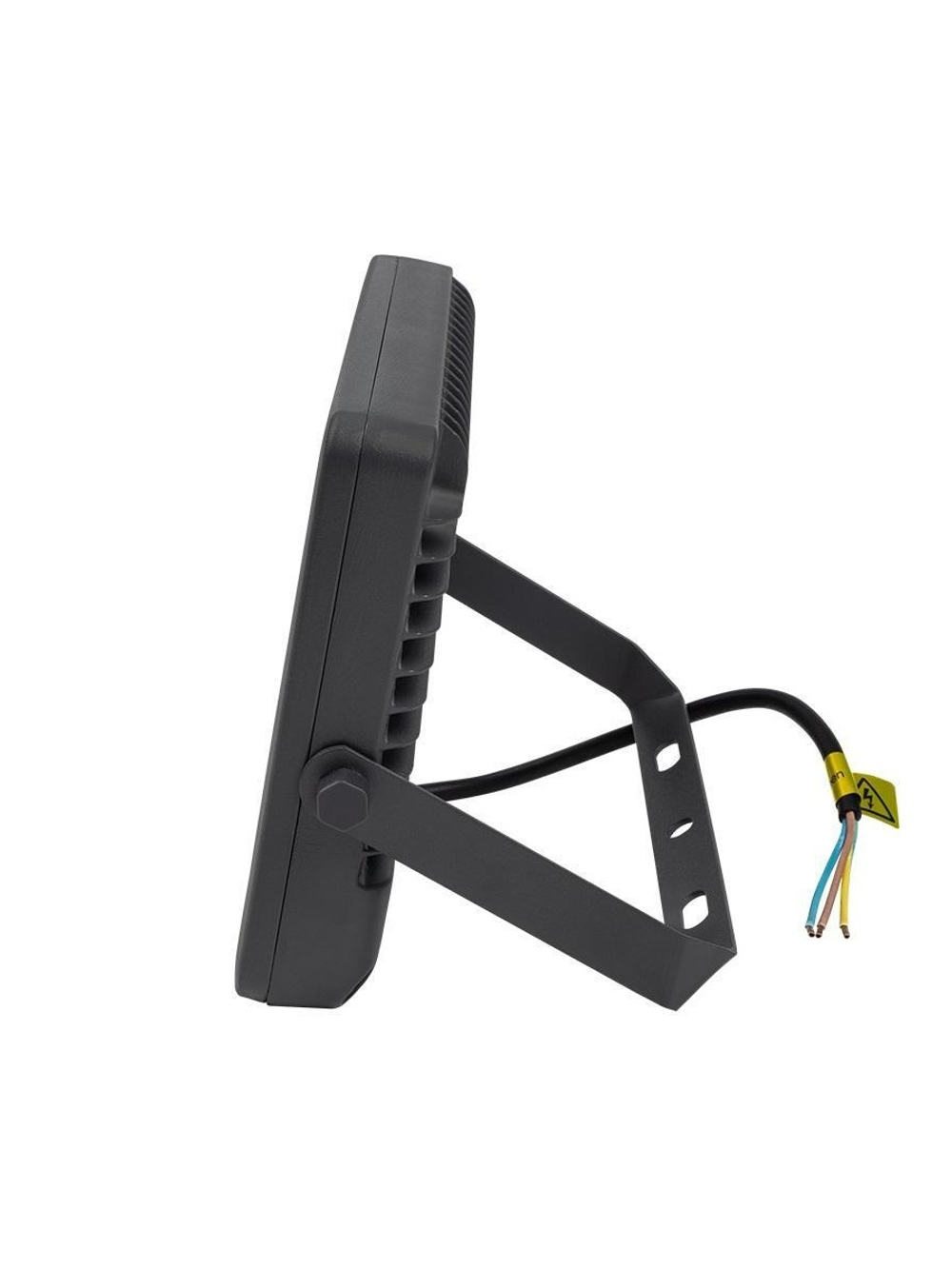 Прожектор светодиодный PFL-S2 50Вт 6500К IP65 220–240В ДО с клапаном закален. матов. стекло сер. Pro JazzWay 2853301D