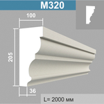 М320 молдинг (100х205х2000мм), шт