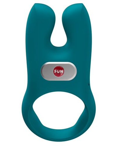 Зеленое эрекционное виброкольцо Nos (Цвет: зеленый)