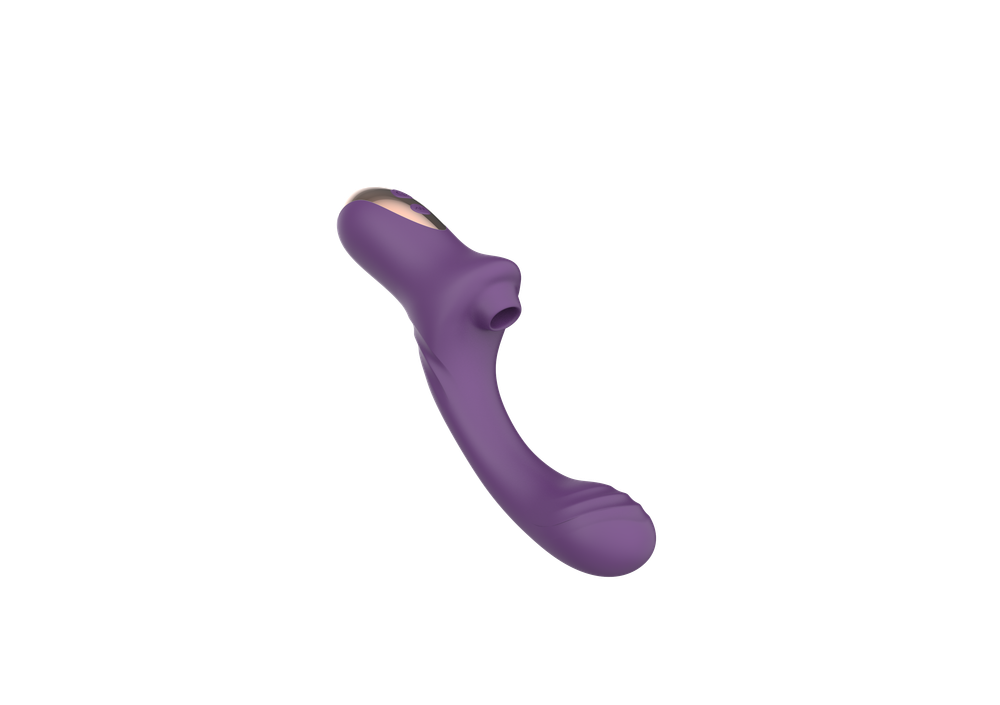 Вагинально-клиторальный вибратор Secwell SW3044-purple