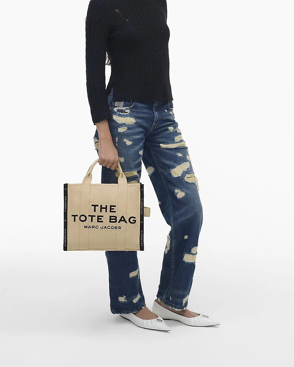 Сумка MARC JACOBS THE JACQUARD MEDIUM TOTE BAG “Sand”