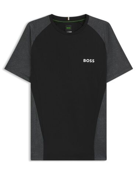 Теннисная футболка BOSS Matchball TOC Slim-Fit - black