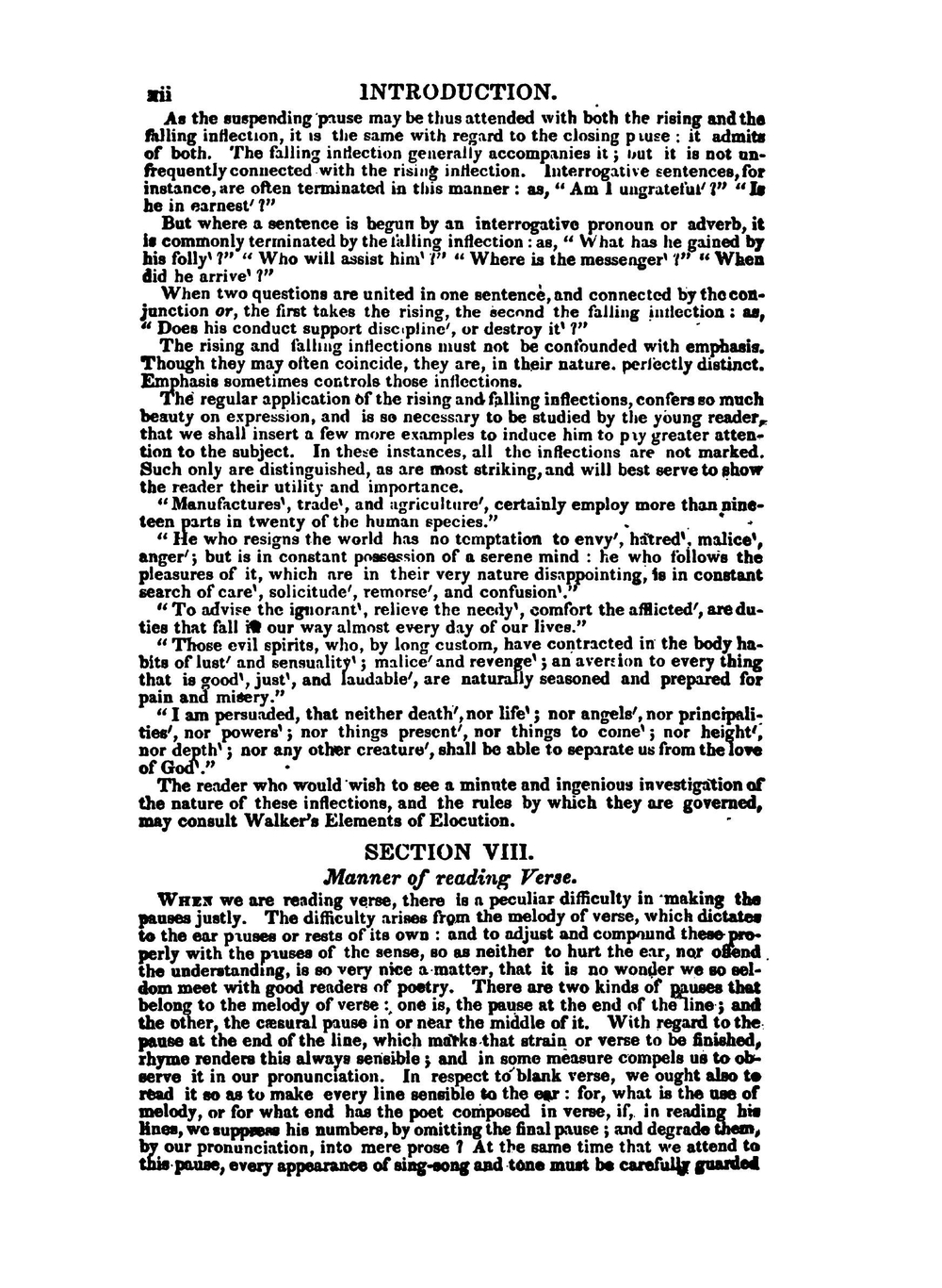 The English Reader. Or Pieces in Prose and Poetry. | Lindley Murray