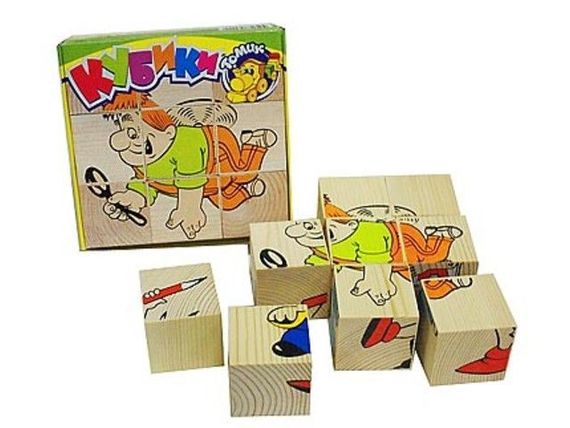 Кубики "Герои сказок"