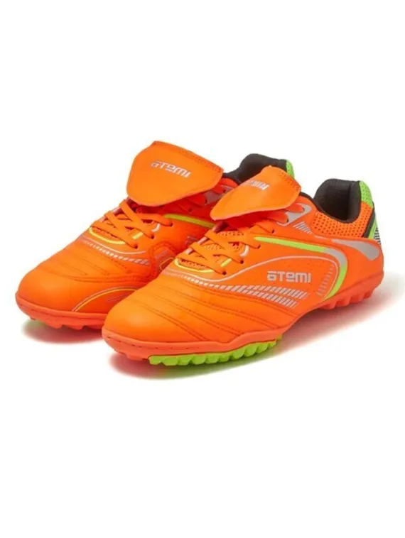 Бутсы футбольные Atemi SD300 TURF, синтетическая кожа, цвет оранжевый, размер 41