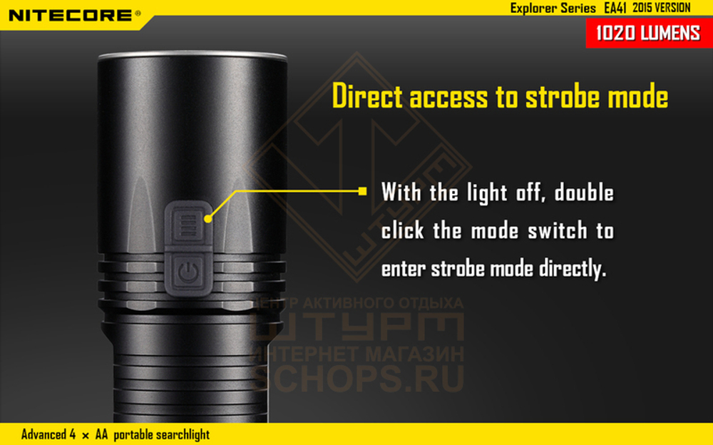 Фонарь Nitecore EA41 PIONEER