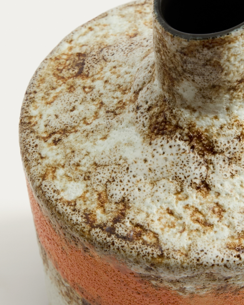 Ваза Estin разноцветная керамическая 25 см