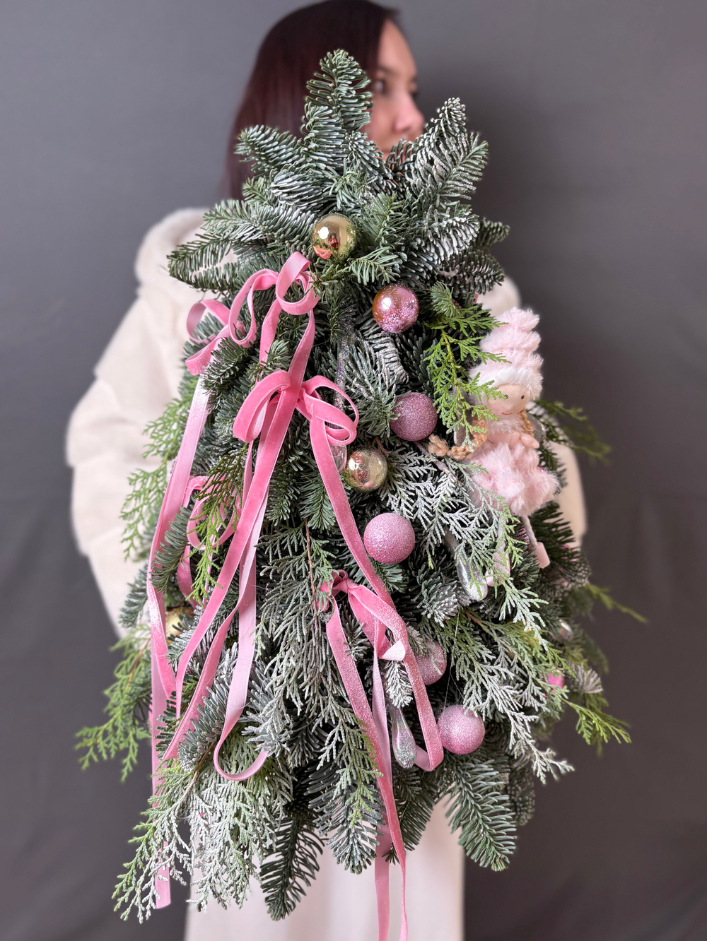 Ёлочка живая «Рождественский ангел»