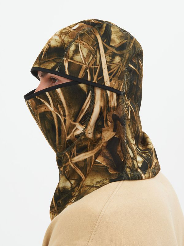 Шлем-маска ткань Alova Windblock цвет Камыш