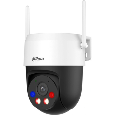 Мини-PT IP-видеокамера с Wi-Fi 2.4ГГц DAHUA DH-IPC-P5ASP-PV-0400B-S2, 5Мп; 1/1.8” CMOS; 3.6мм; видеоаналитика; Led 30м; IP66