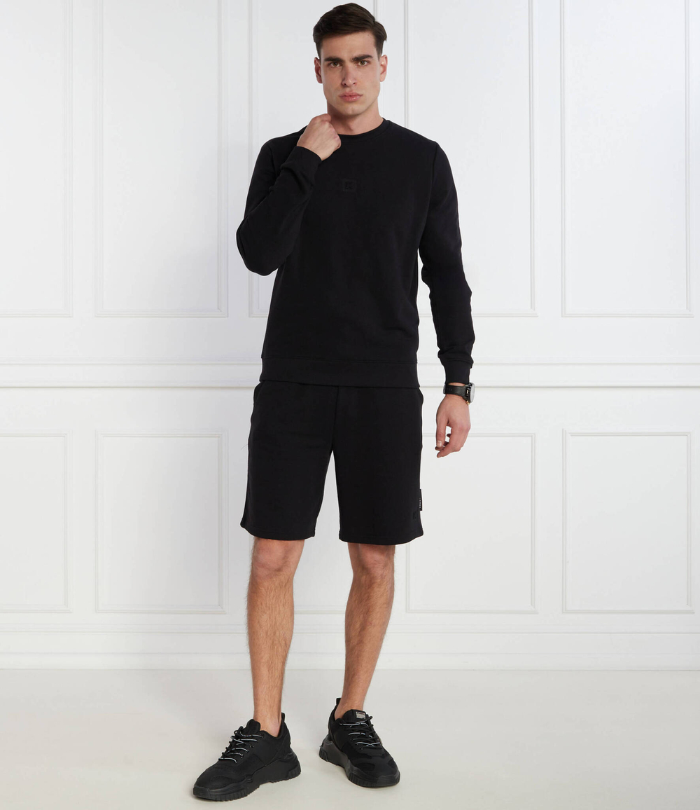 Шорты BERMUDA FLEECE HANZ Richmond X - черный(UMP24136BE)