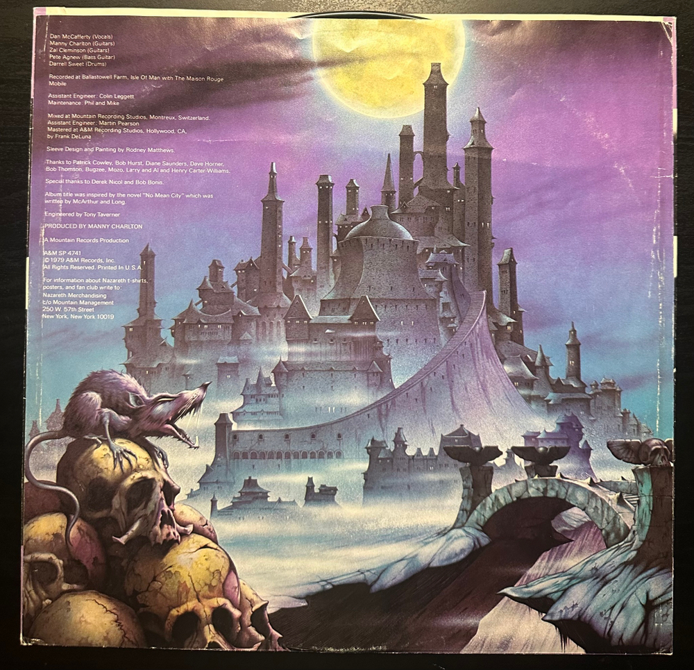 Nazareth - No Mean City (США 1979г.)