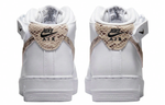 Кроссовки Nike Air Force 1 "Snakeskin Swoosh" (Женская размерная сетка)