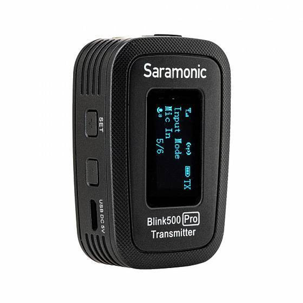 Радиосистема Saramonic Blink 500 Pro B6 (TX+TX+RXUC), 2,4Гц приемник + 2 передатчика с кейсом-зарядкой, USB-C