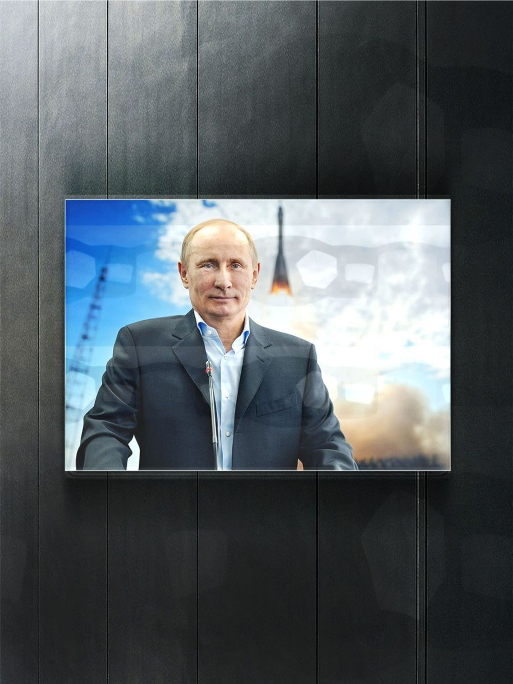 Постер "Путин. Высокий полет." Декор для дома, подарок