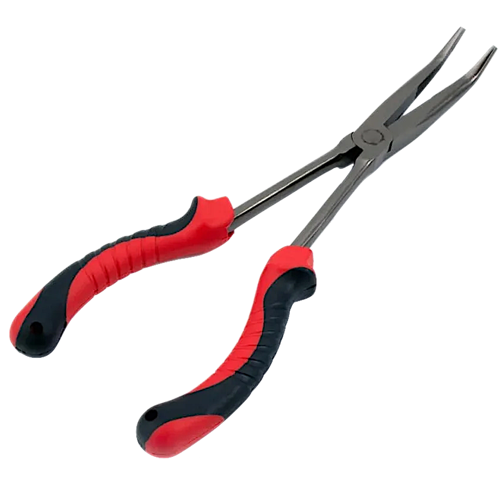 Плоскогубцы рыболовные Namazu NP-BNP-290 Изогнутые удлиненные Pro Bent Nose Pliers 29см