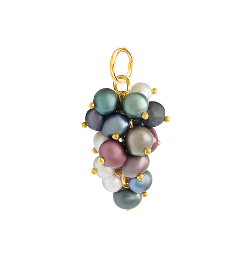 Подвеска Гроздь из жемчуга multi