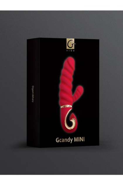 Gvibe Gcandy Mini - Витой вибратор с клиторальным стимулятором