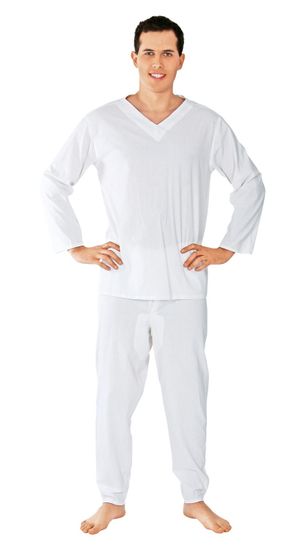 Белье нательное "Атрибут" (Бязь, Белый)