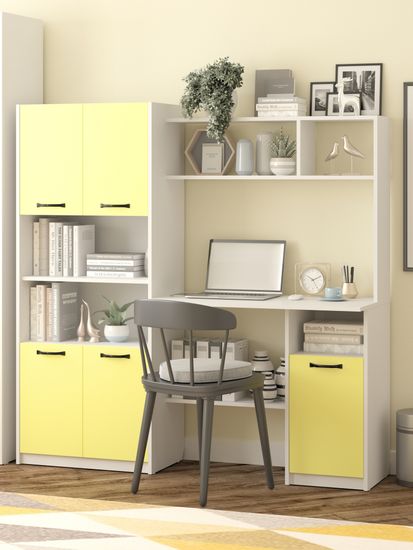 белый / лимонный