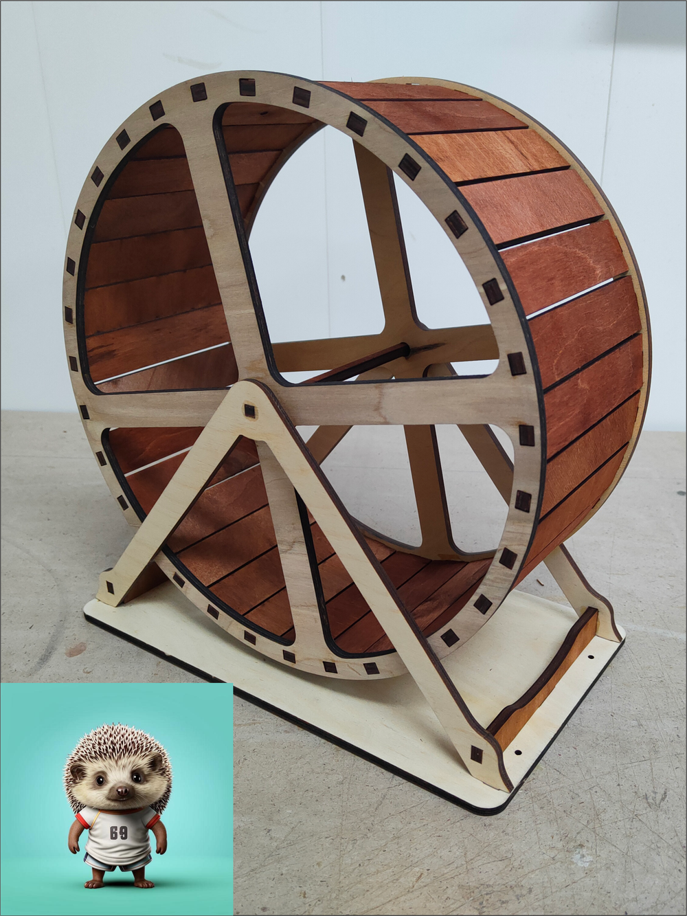 Беговое колесо для грызуна 30см