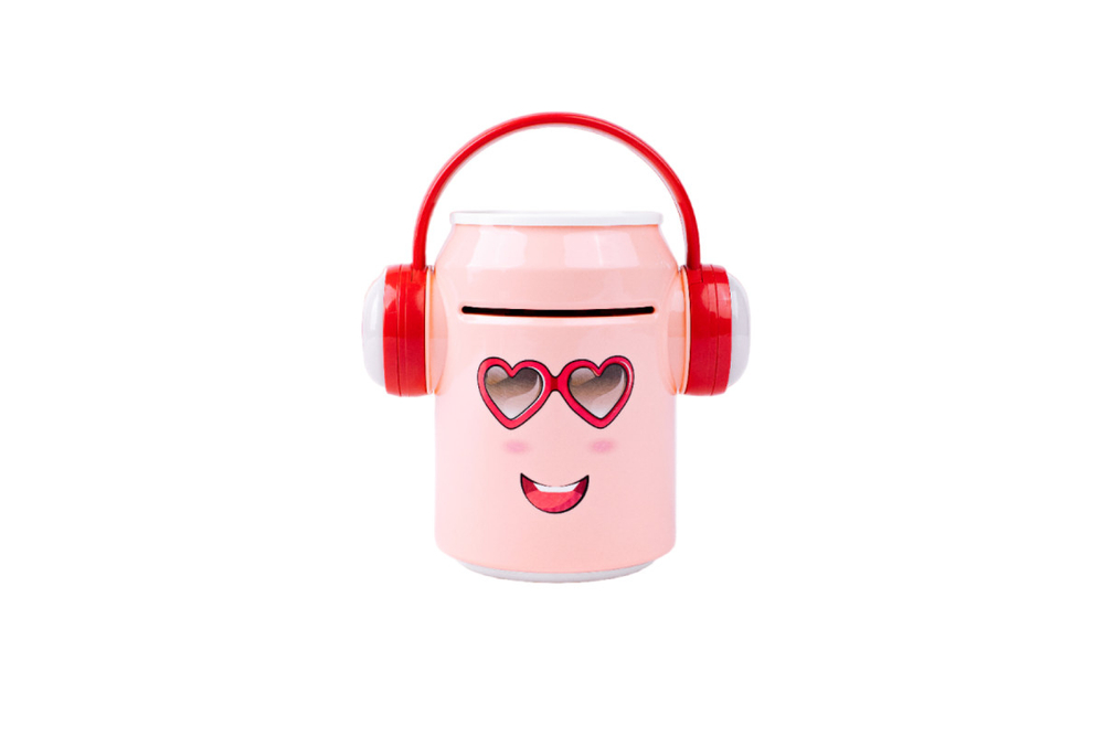 Детская умная копилка Prolike банка, розовый