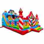 Коммерческий надувной батут «Парк развлечений 2» 10*6*6 м
