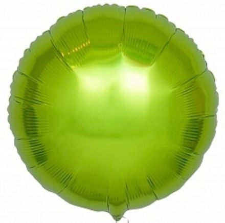 Круг 46 см "Салатовый металлик"