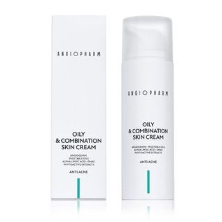 Крем для жирной и комбинированной кожи ANGIOPHARM Oily&Combination Skin Cream 50мл